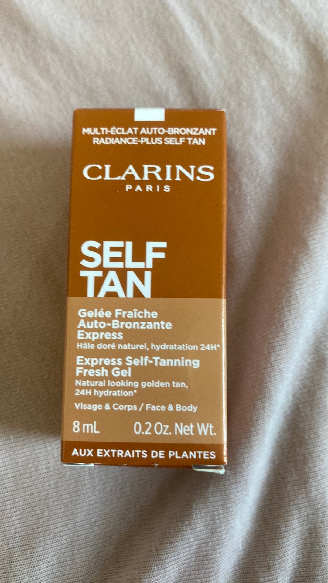 Self tan clarins paris, Ophalen, Nieuw, Gehele gezicht