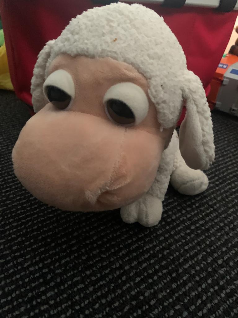 Big Headz knuffel schaap, Ophalen of Verzenden, Overige typen