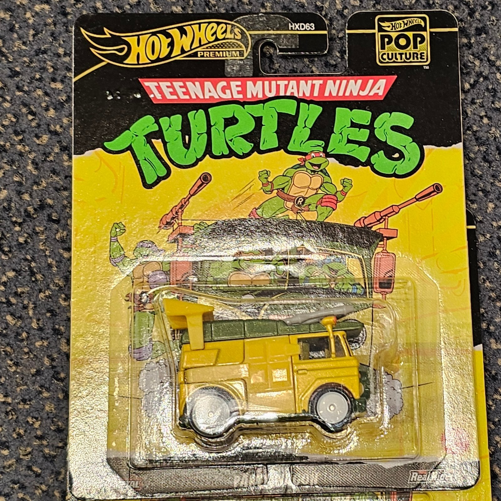 Hot Wheels Premium Teenage Mutant Ninja Turtles Party Wagon, Ophalen of Verzenden, Matel, Onbekend, Onbekend