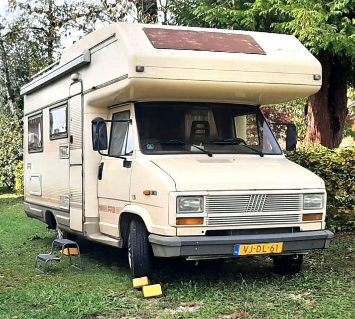 Fiat 280 FFB 1991 Camper, 74 pk, Beige, Overige kleuren, Particulier