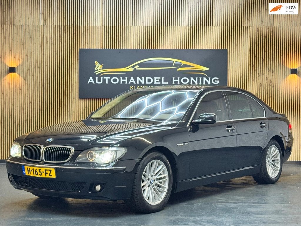 BMW 7-serie 760i|V12|SOFTCLOSE|XENON|NAVI|LEDER|, Achterwielaandrijving, Gebruikt, 12 cilinders, 138 €/maand