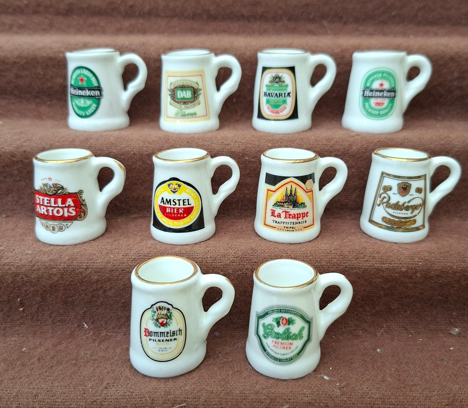 miniatuur pulletjes van biermerken, Ophalen of Verzenden, Overige merken