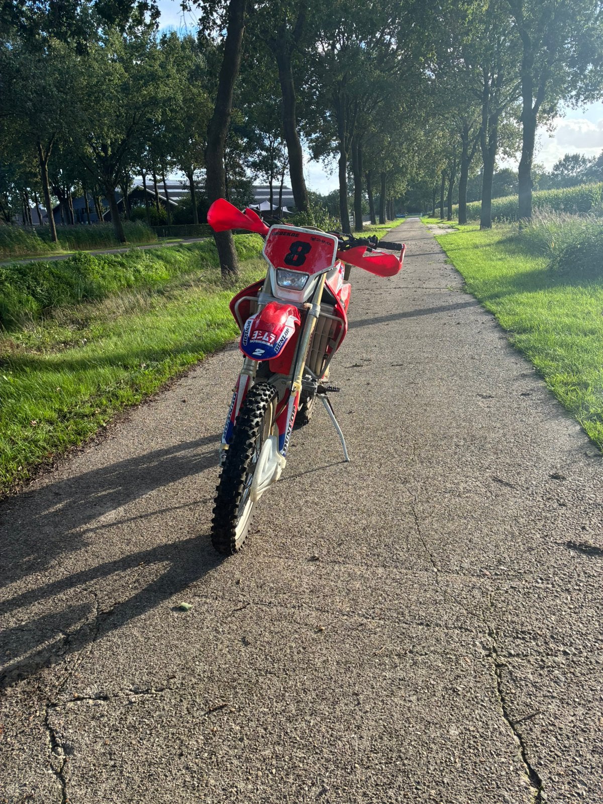 Honda crf 450 enduro, Ophalen, Zo goed als nieuw, Honda