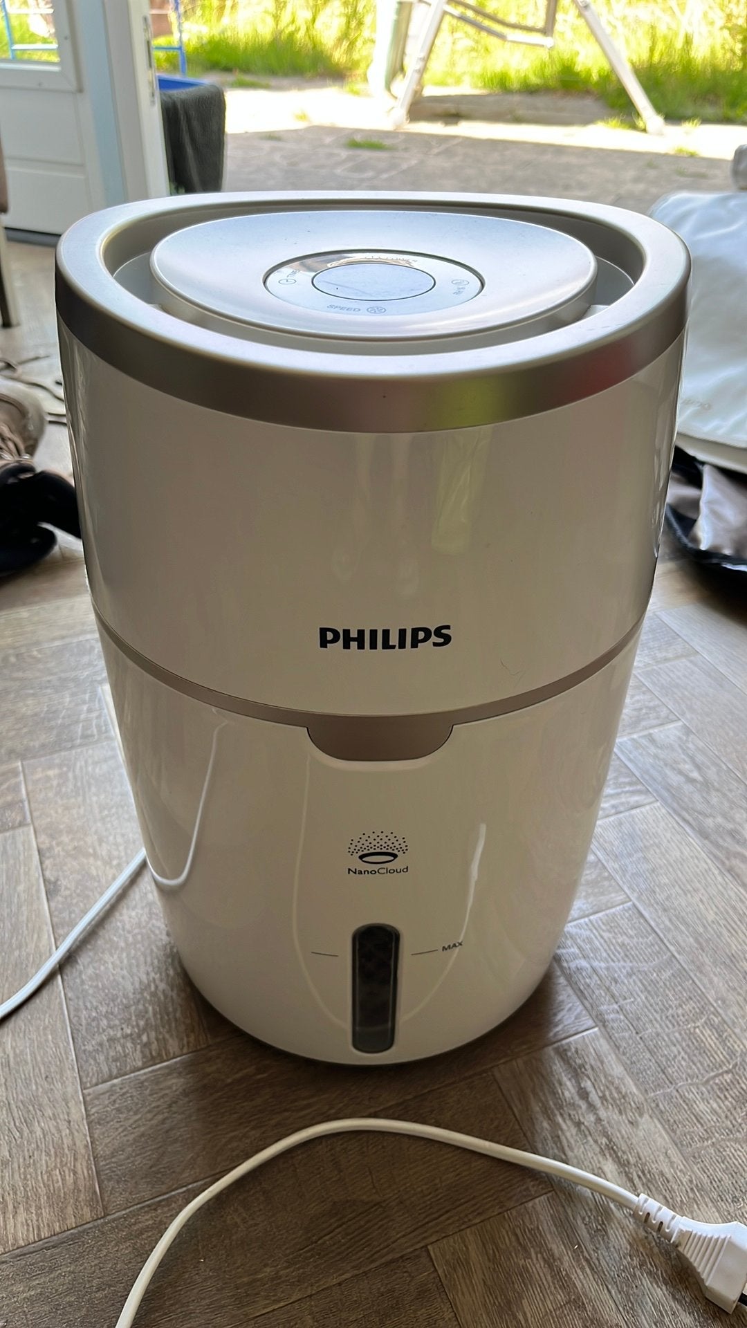 Philips Nano Cloud luchtbevochtiger, Ophalen of Verzenden, Gebruikt, Luchtbevochtiger