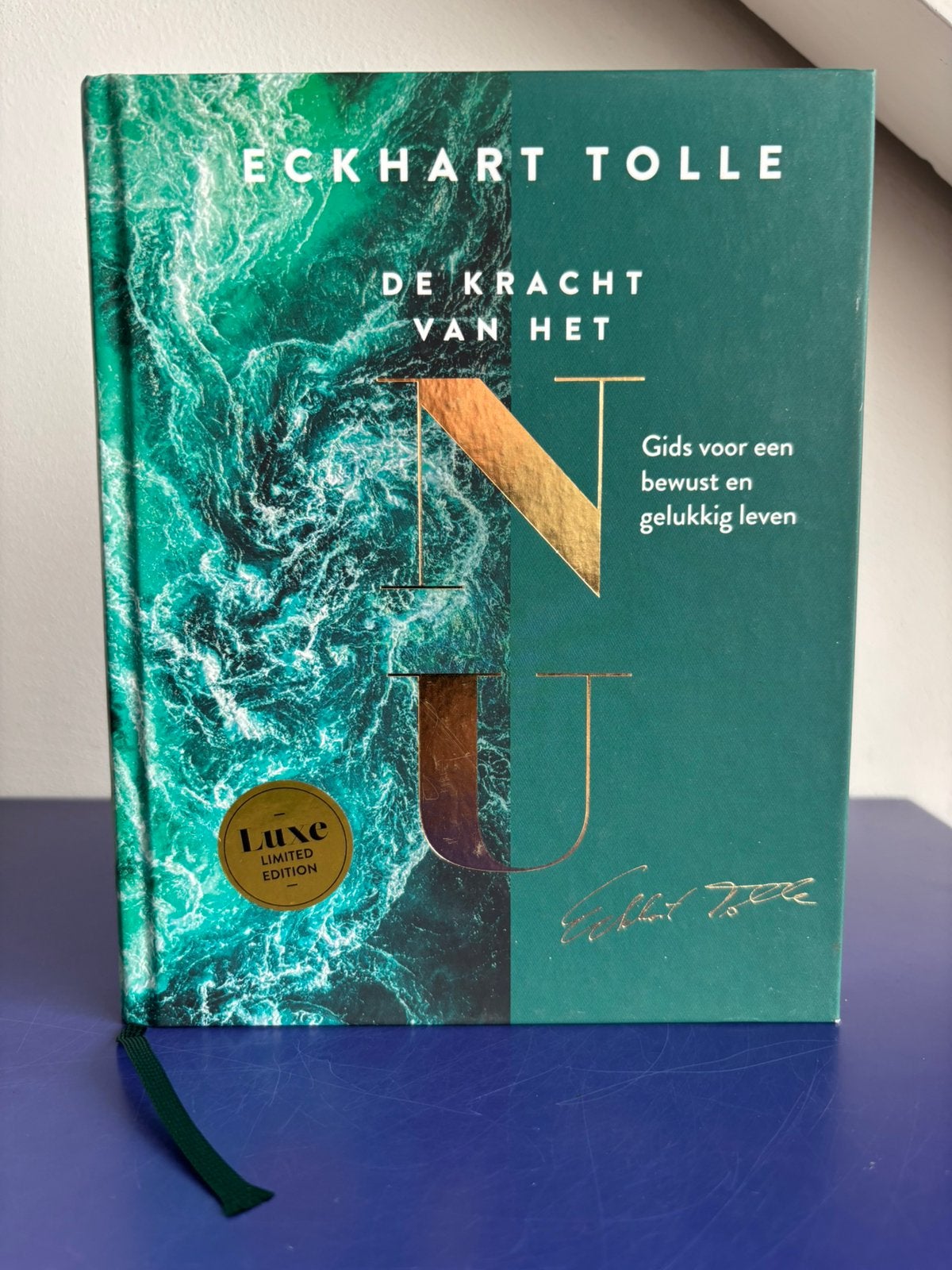 De kracht van het NU | Eckhart Tolle (Hardcover), Boeken, Esoterie en Spiritualiteit, Zo goed als nieuw, Achtergrond en Informatie