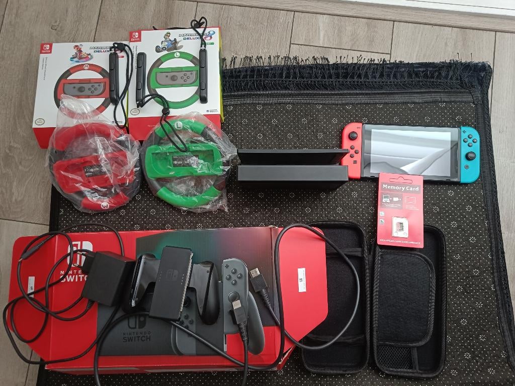Nintendo Switch V2 (Verbeterde Accu) – Zeer Complete Set, Spelcomputers en Games, Spelcomputers | Nintendo Switch, Refurbished