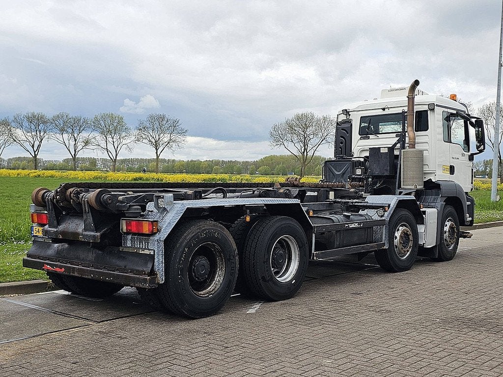 M.A.N. 41.360 TGS 8x4, Auto's, Vrachtwagens, Automaat, Euro 6, Wit, Bedrijf
