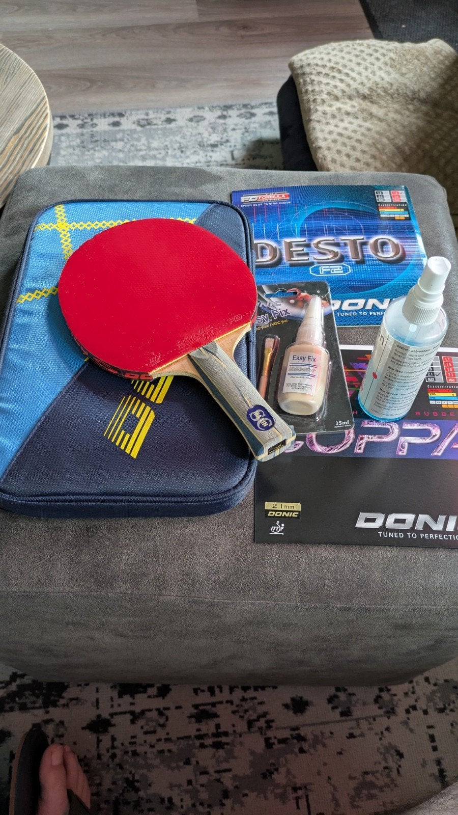 Tafeltennisbatje Carbon / Yasaka Ma Lin soft, Sport en Fitness, Tafeltennis, Ophalen of Verzenden, Zo goed als nieuw, Net, Batje(s) of Balletje(s)