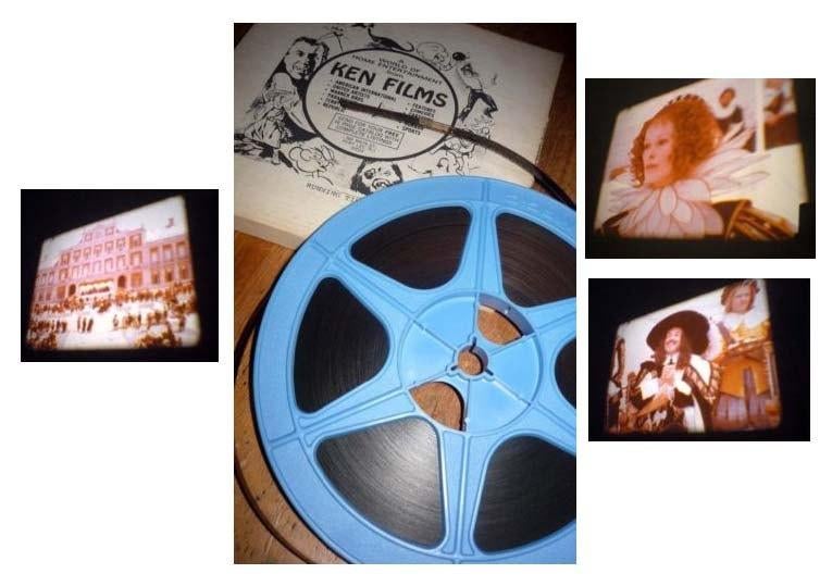 8mm film The Three Musketeers op 120 mtr kleur - geluid -, Audio, Tv en Foto, Filmrollen, Ophalen of Verzenden, 8mm film