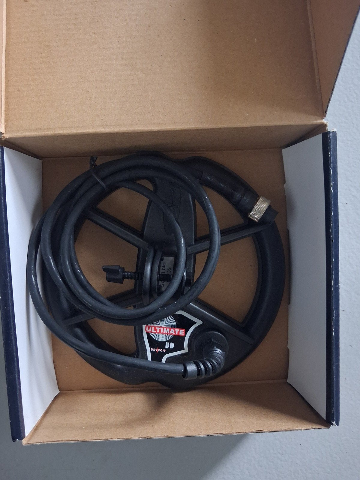 Detech Ultimate 7" DD zoekschijf voor metaaldetector, Hobby en Vrije tijd, Overige merken, Nieuw, Ophalen of Verzenden, 30 cm of minder
