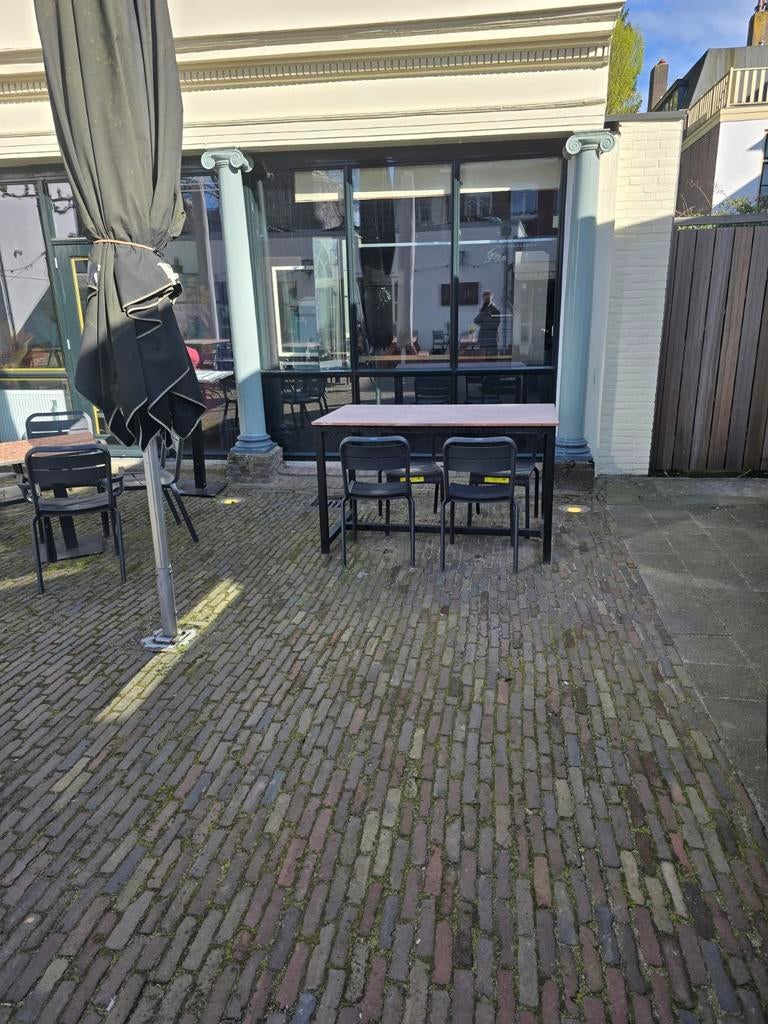 3 statafels met 8 krukken, Ophalen of Verzenden