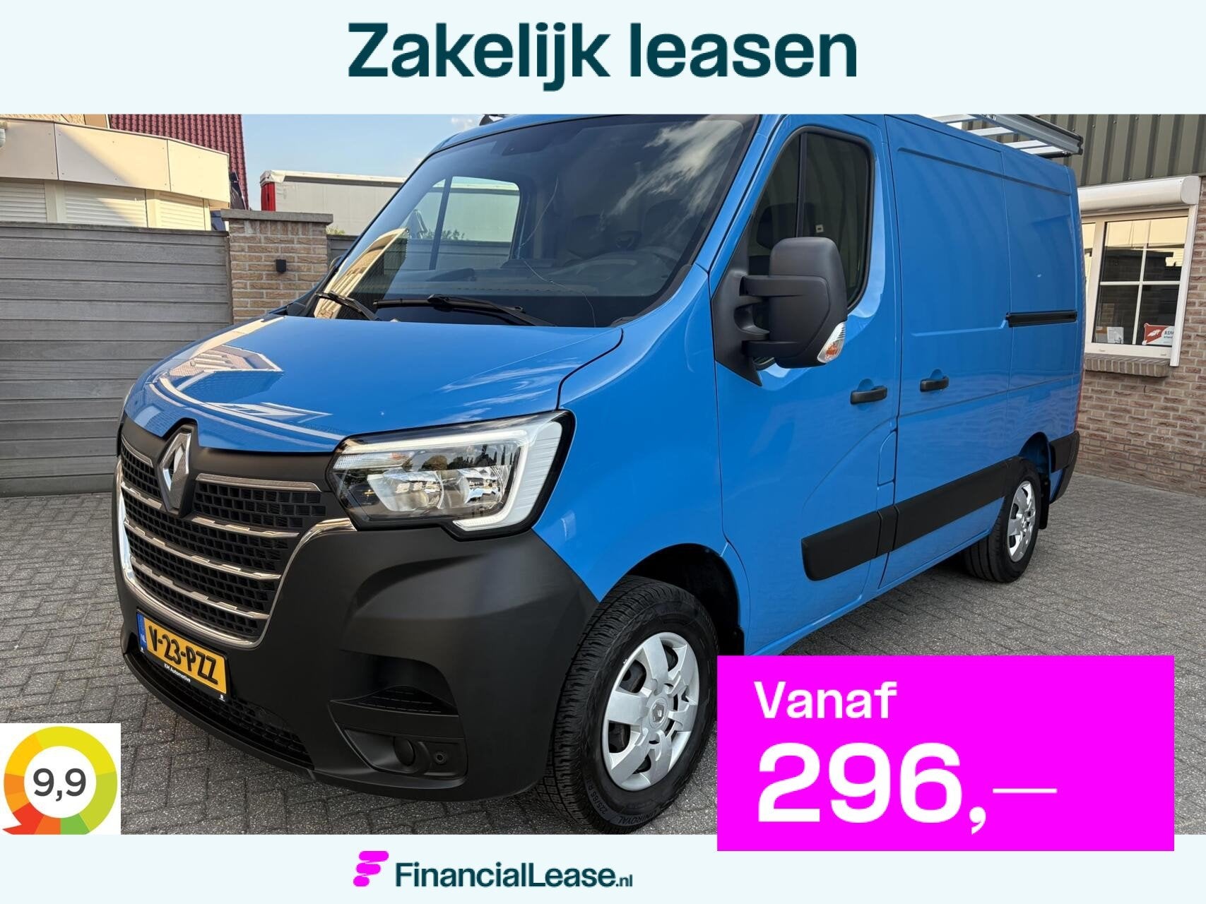 Renault Master 2.3dCi 135pk L1H1|2xSchuifdeur|Trekhaak|EURO6, Voorwielaandrijving, 135 pk, 4 cilinders, 2500 kg