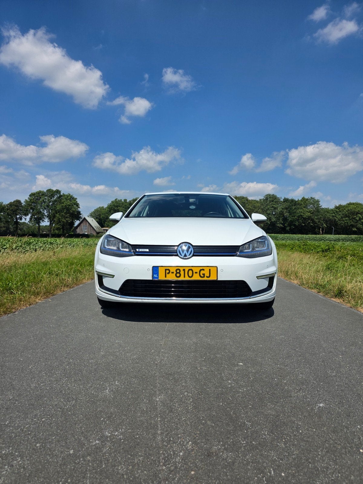 Volkswagen Golf E-golf 5D 2015 Wit, Auto's, Volkswagen, Stof, 22 min, 405 min, Geïmporteerd