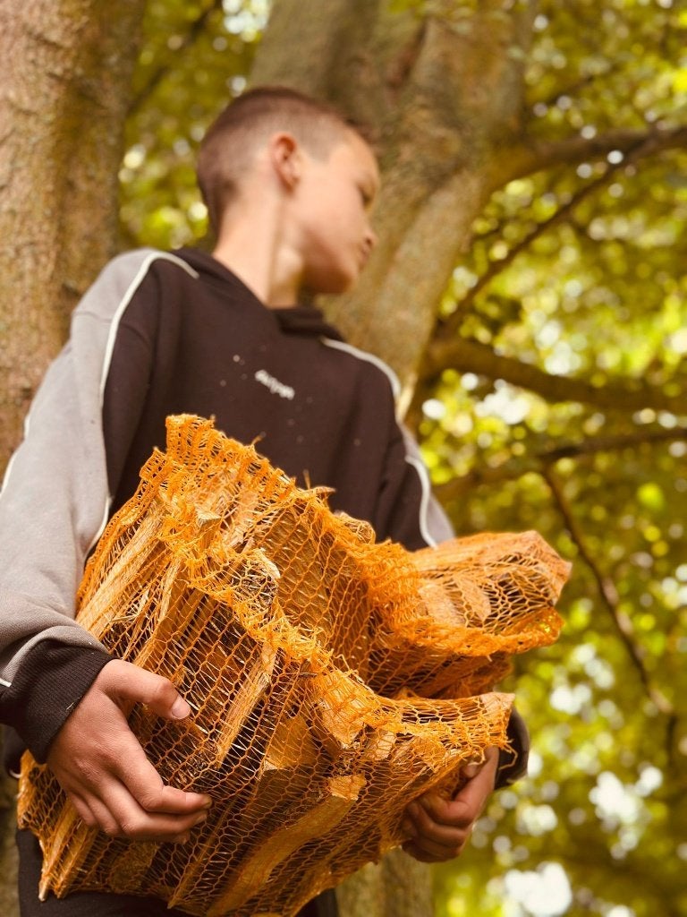 Haardhout hoge kwaliteit oven gedroogd haagbeuk 13kg, Tuin en Terras, Haardhout, Minder dan 3 m³, Ophalen, Overige houtsoorten