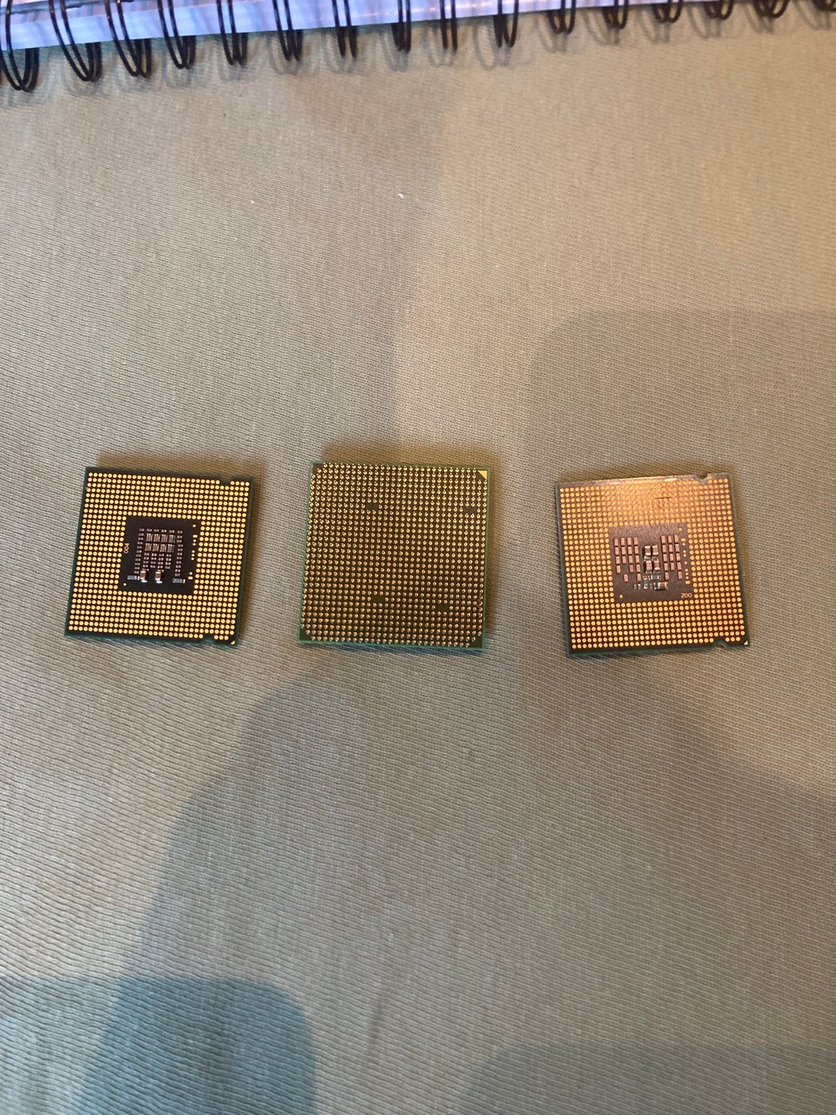 Diverse oude CPU's en RAM-modules, Computers en Software, Ophalen, Gebruikt