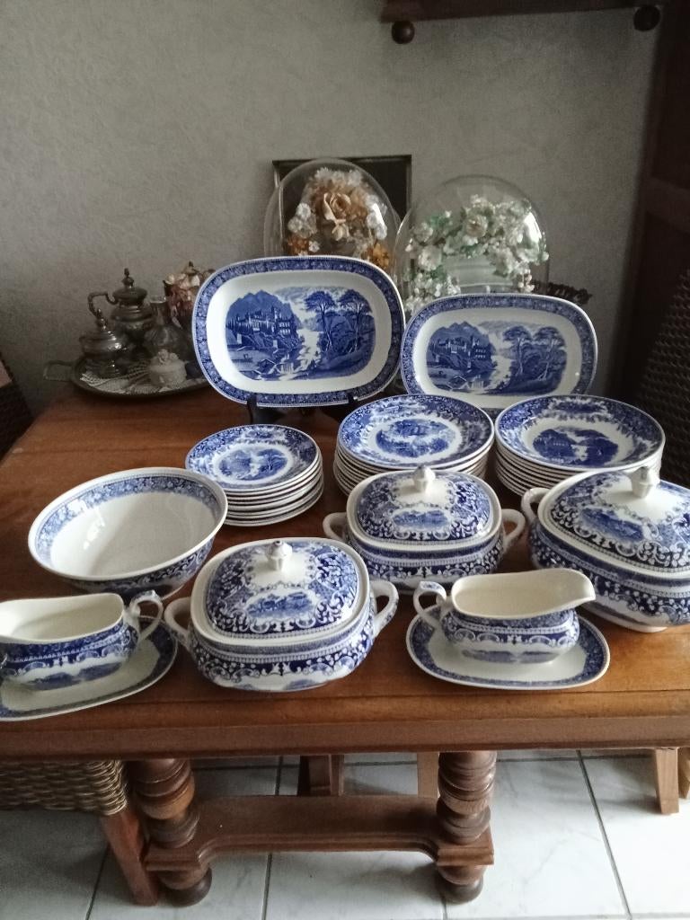 set eetservies OLD ENGLAND CAMBRIDGE van ROYAL SFINX, Antiek en Kunst, Antiek | Servies compleet, Ophalen