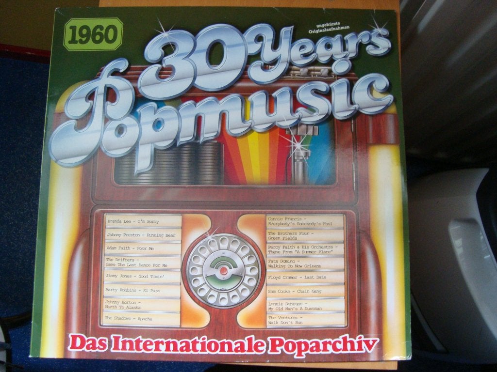 30 years popmusic 1960-1961-1962-1963-1964-1968, Ophalen of Verzenden, Zo goed als nieuw, 12 inch