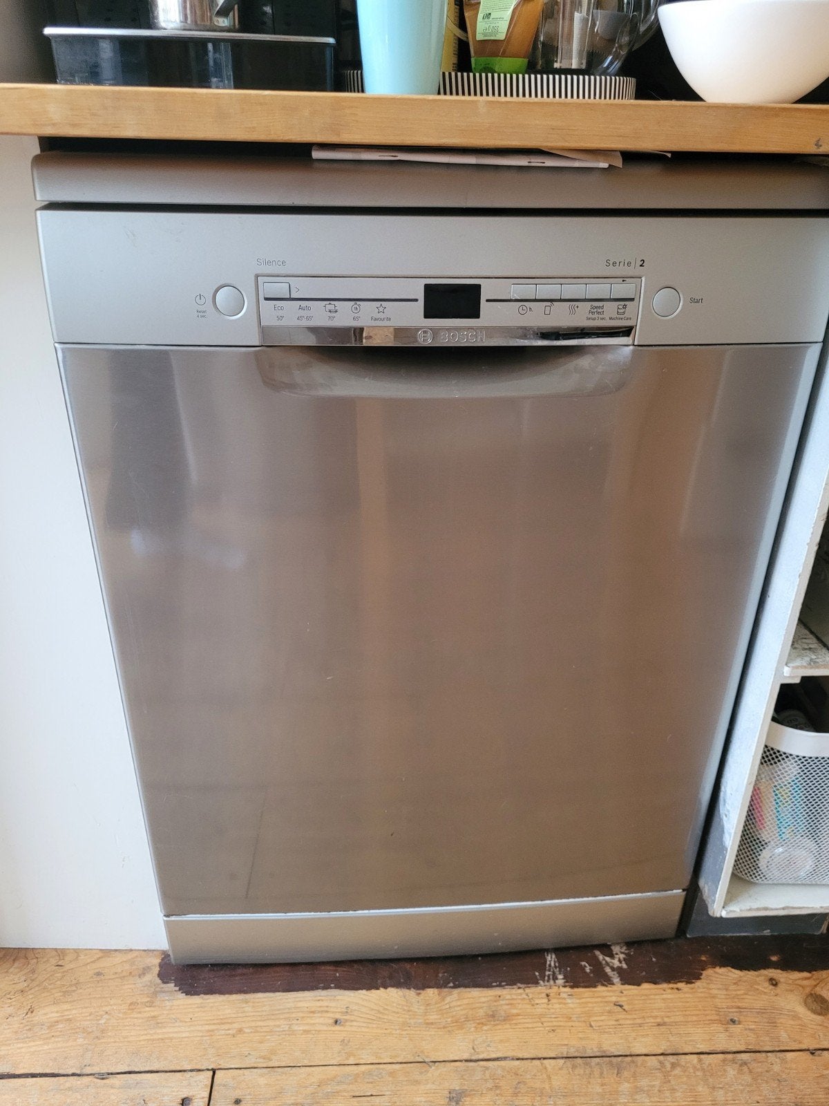 BOSCH Series 2 Afwasmachine Vaatwasser Grijs SMS2ITI33E IZGS, Ophalen, Minder dan 85 cm
