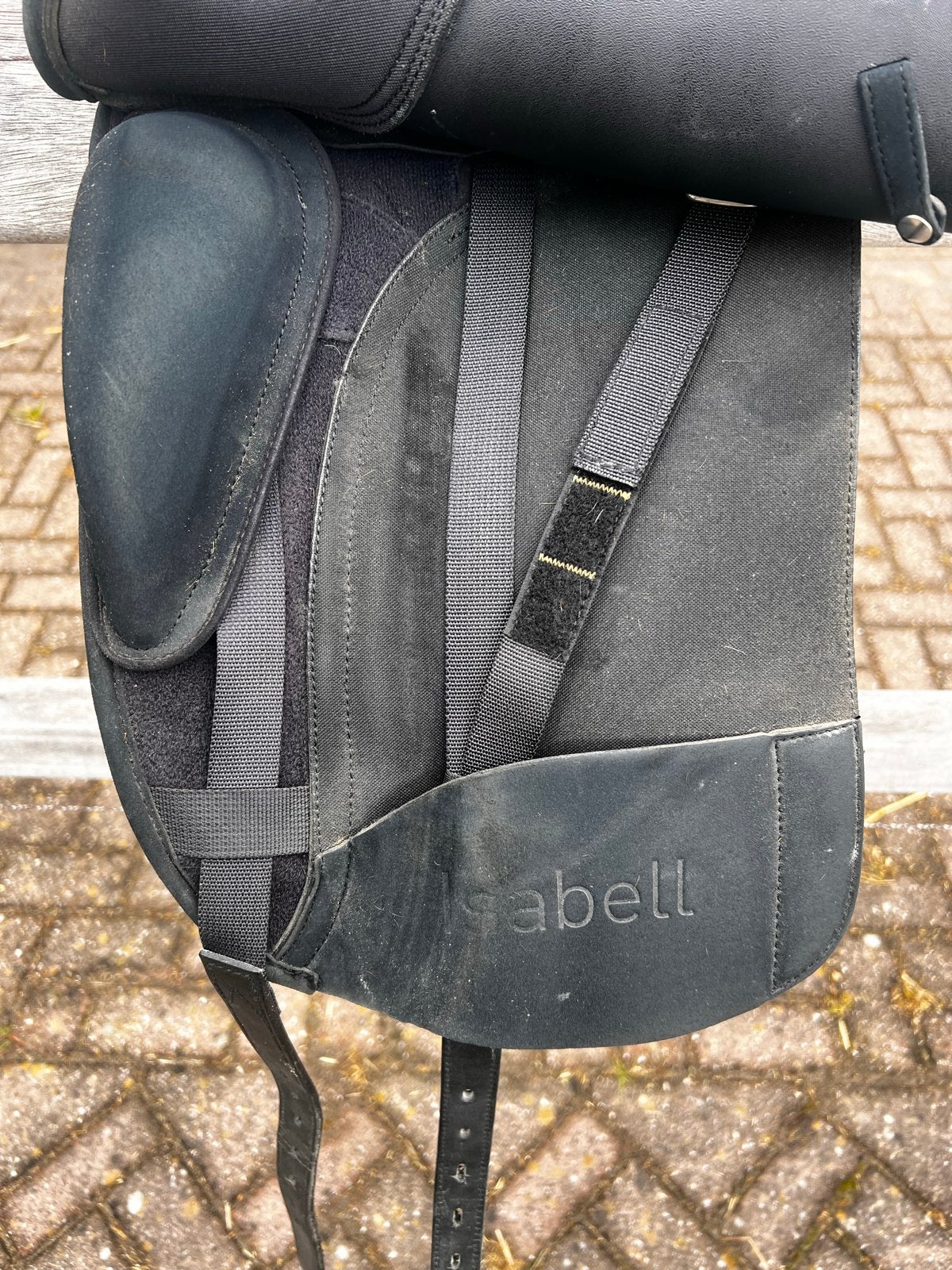 Wintec Isabell Werth hart dresuur 17 inch, Dieren en Toebehoren, Ophalen of Verzenden, Zo goed als nieuw, Dressuur