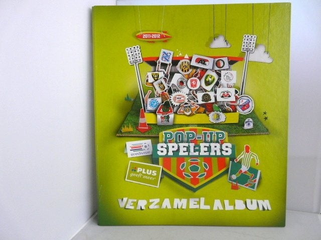 Plus # pop-up spelers verzamelalbum 2011-2012 compl;eet, Plus, Ophalen of Verzenden