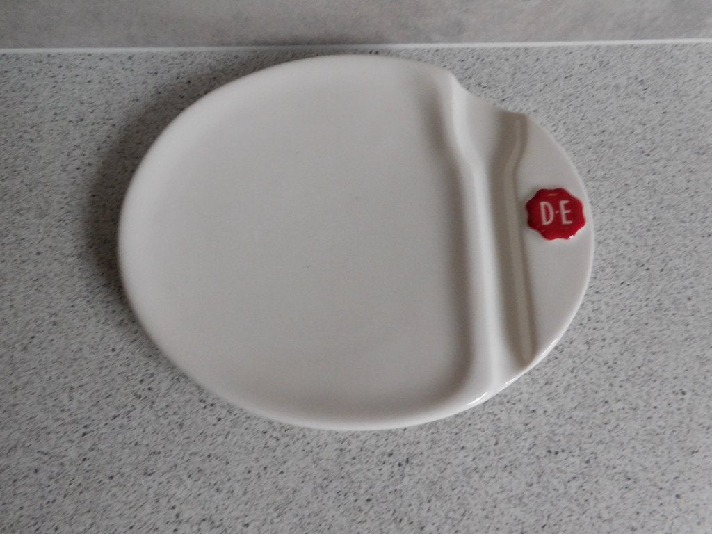 Cake plate 20x17 cm. Rood Zegel Royal Raja Douwe Egberts, Overige merken, Ophalen of Verzenden, Zo goed als nieuw, Overige stijlen