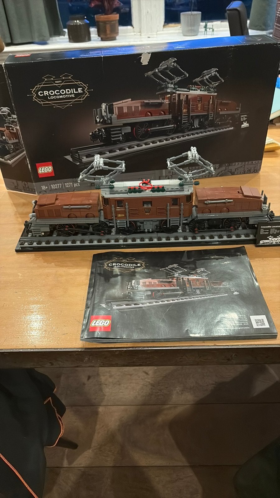 Lego crocodile locomotief 10277, Ophalen of Verzenden, Zo goed als nieuw