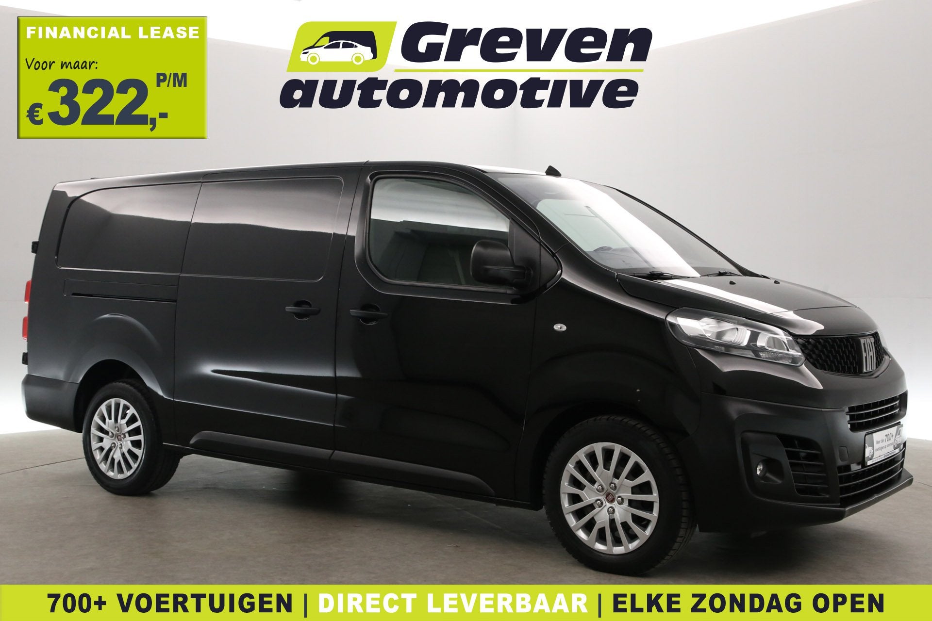 Fiat Scudo 2.0 145PK L3H1 | Automaat | Airco | Camera | Crui, 145 pk, Stof, Gebruikt, Euro 6