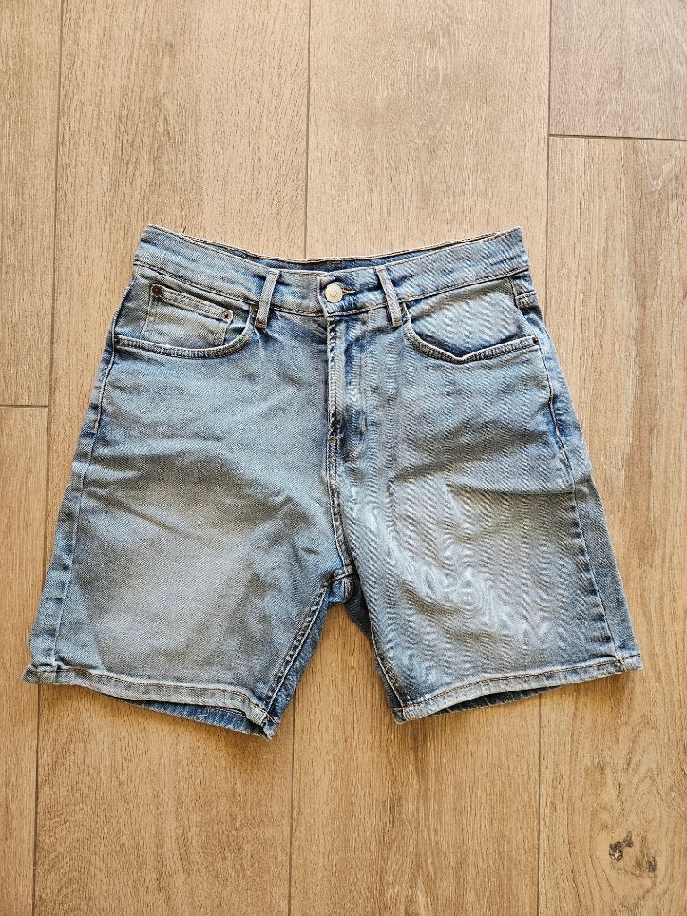 ZARA korte broek maat 38, Kleding | Heren, Broeken en Pantalons, Blauw, Overige maten, Ophalen of Verzenden, Zo goed als nieuw