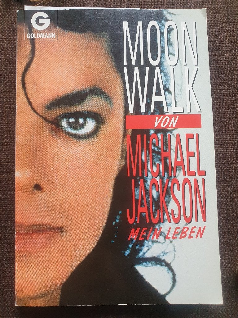 Duitstalige versie Moonwalk Michael Jackson autobiografie, Boeken, Ophalen of Verzenden, Zo goed als nieuw, Michael Jackson