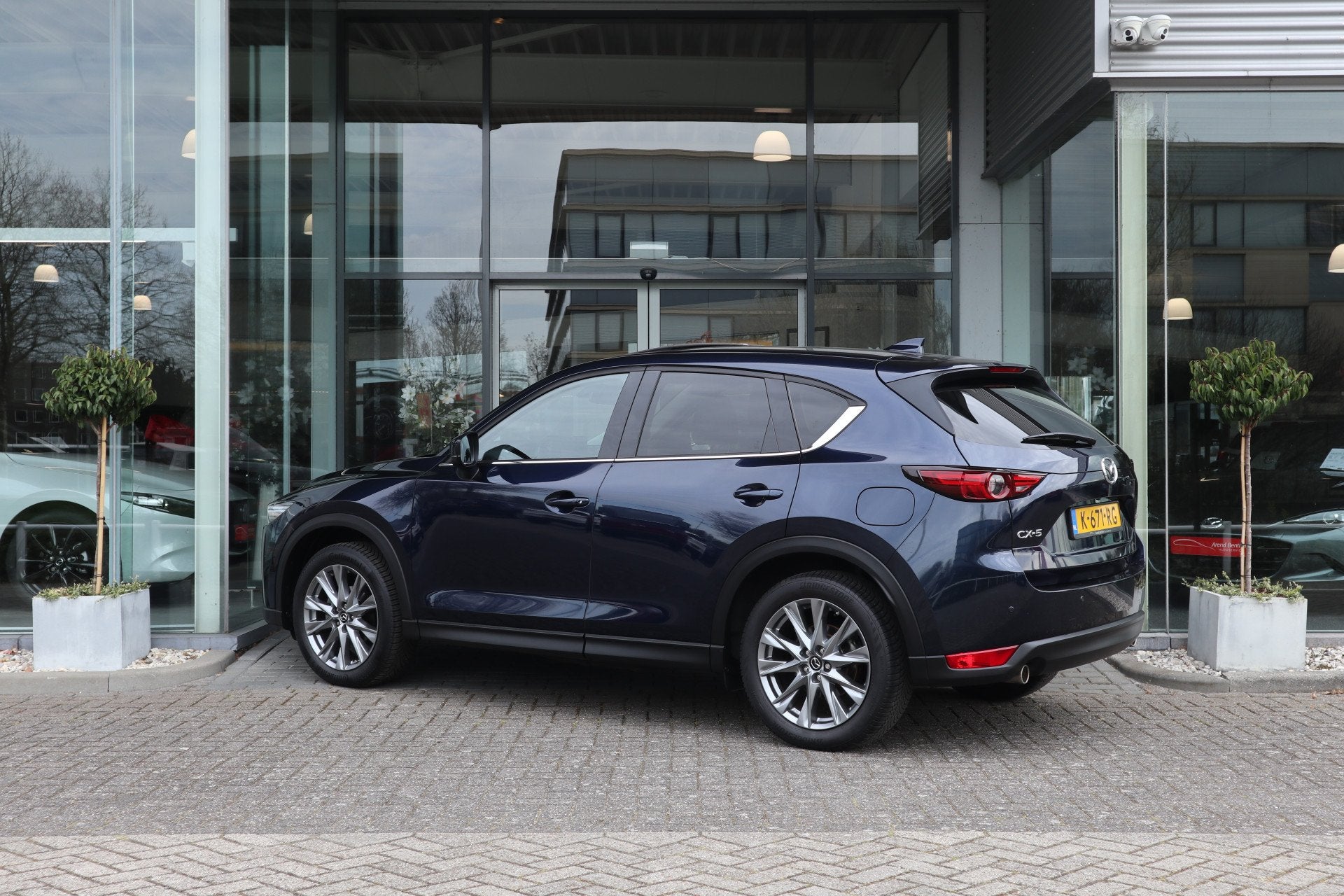 Mazda CX-5 2.0 SkyActiv-G 165 Luxury Automaat / Schuifdak /, 15 km/l, Gebruikt, Euro 6, Blauw