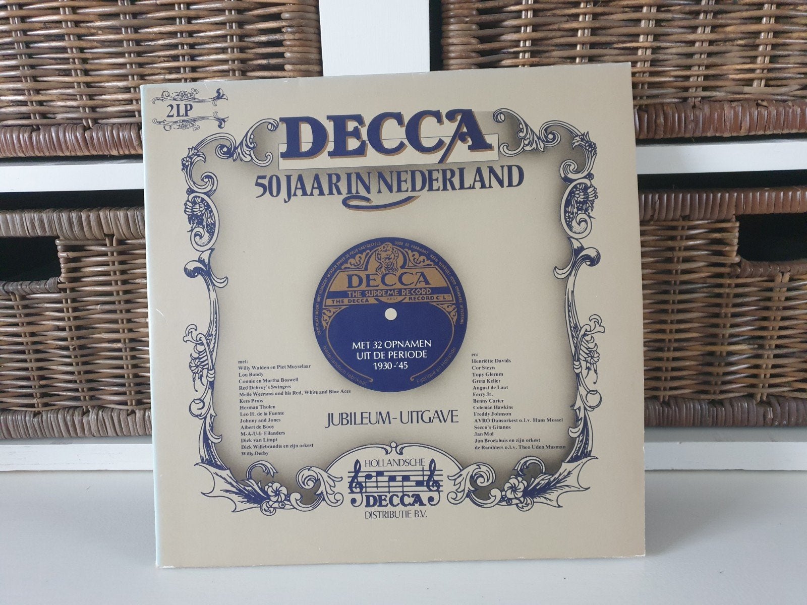 Decca - 50 jaar in Nederland, Ophalen of Verzenden, Gebruikt, Overige formaten