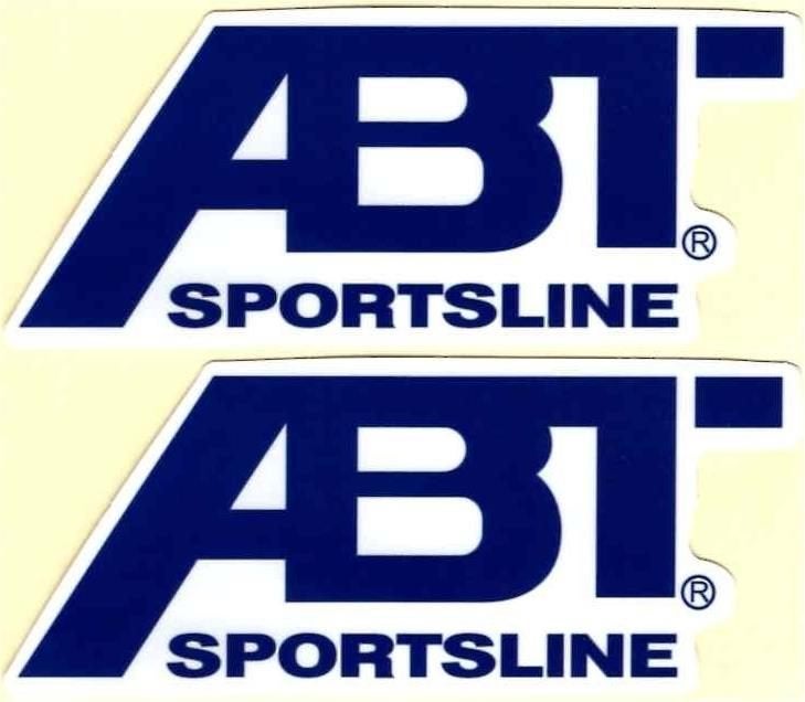 Abt Sportsline sticker set #1, Verzenden