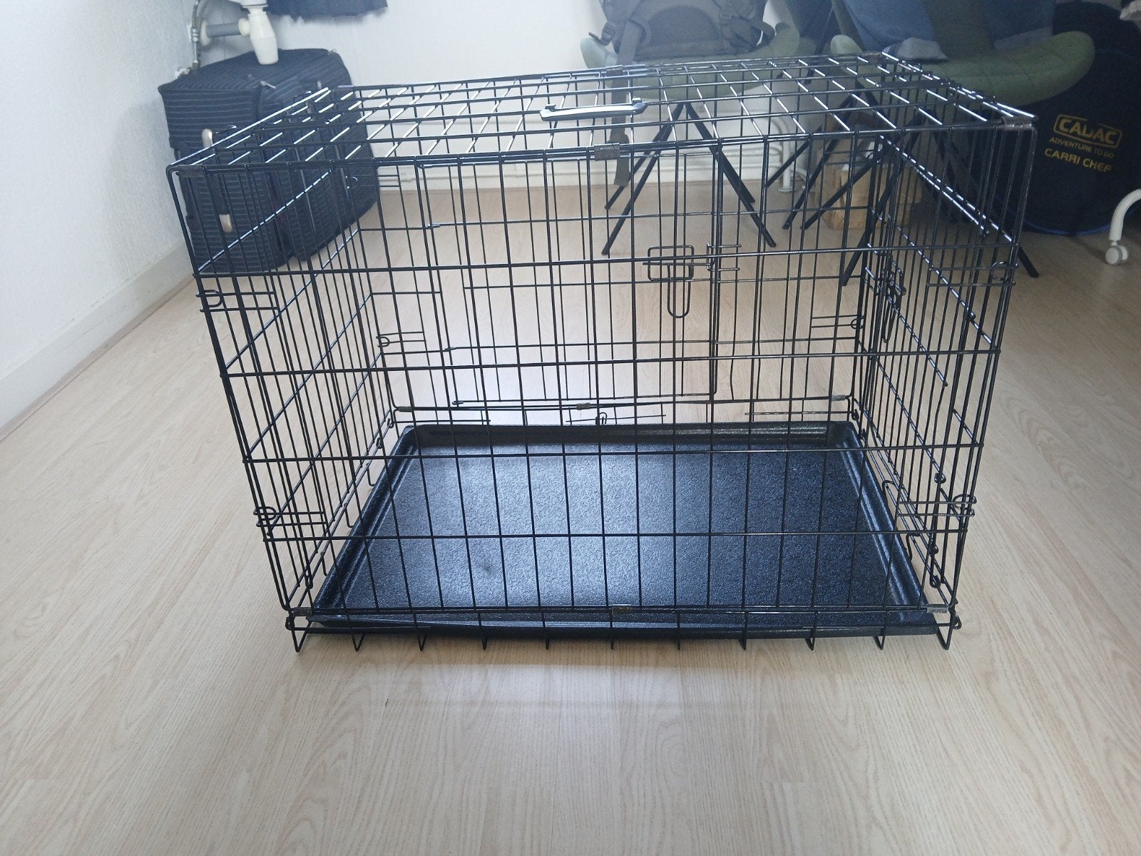 Honden bench, Dieren en Toebehoren, Ophalen, Gebruikt