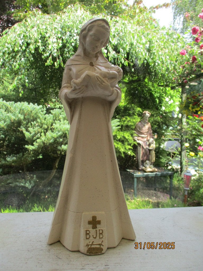 Te koop: Beeld Maria en kind, Ophalen of Verzenden