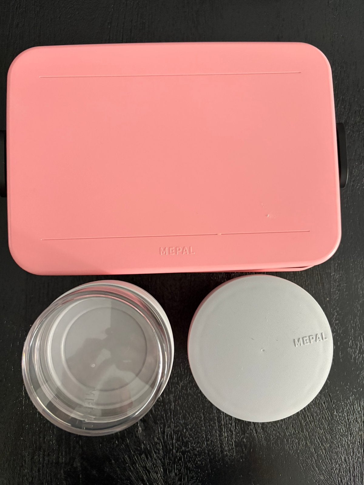 2 Mepal lunch sets roze en blauw. Beoodtrommel, beker, Kunststof, Overige merken, Overige typen, Ophalen of Verzenden