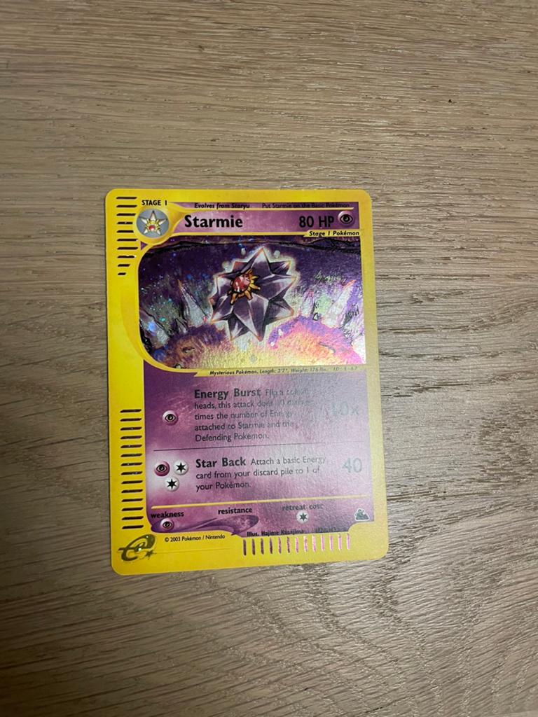 Starmie, Hobby en Vrije tijd, Verzamelkaartspellen | Pokémon, Ophalen of Verzenden, Nieuw