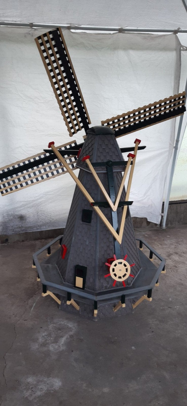 Tuinmolen zo goed als nieuw!, Ophalen, Zo goed als nieuw