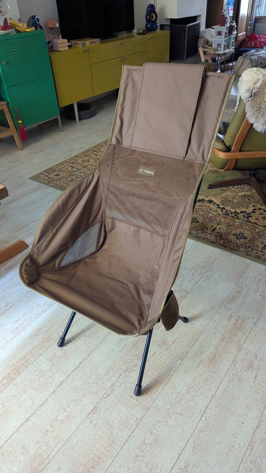 Helinox Savanna Chair met Toasty, Verzenden, Zo goed als nieuw, Campingstoel