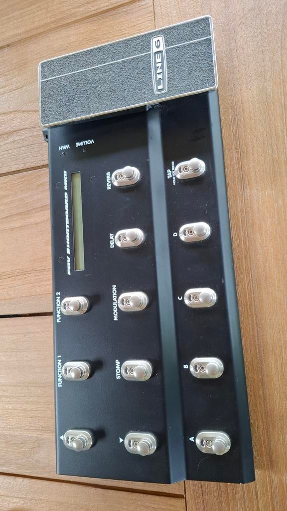 Line 6 FBV mkII foot controller voor Spider, POD XT, POD X3, Muziek en Instrumenten, Effecten, Ophalen, Gebruikt, Overige typen