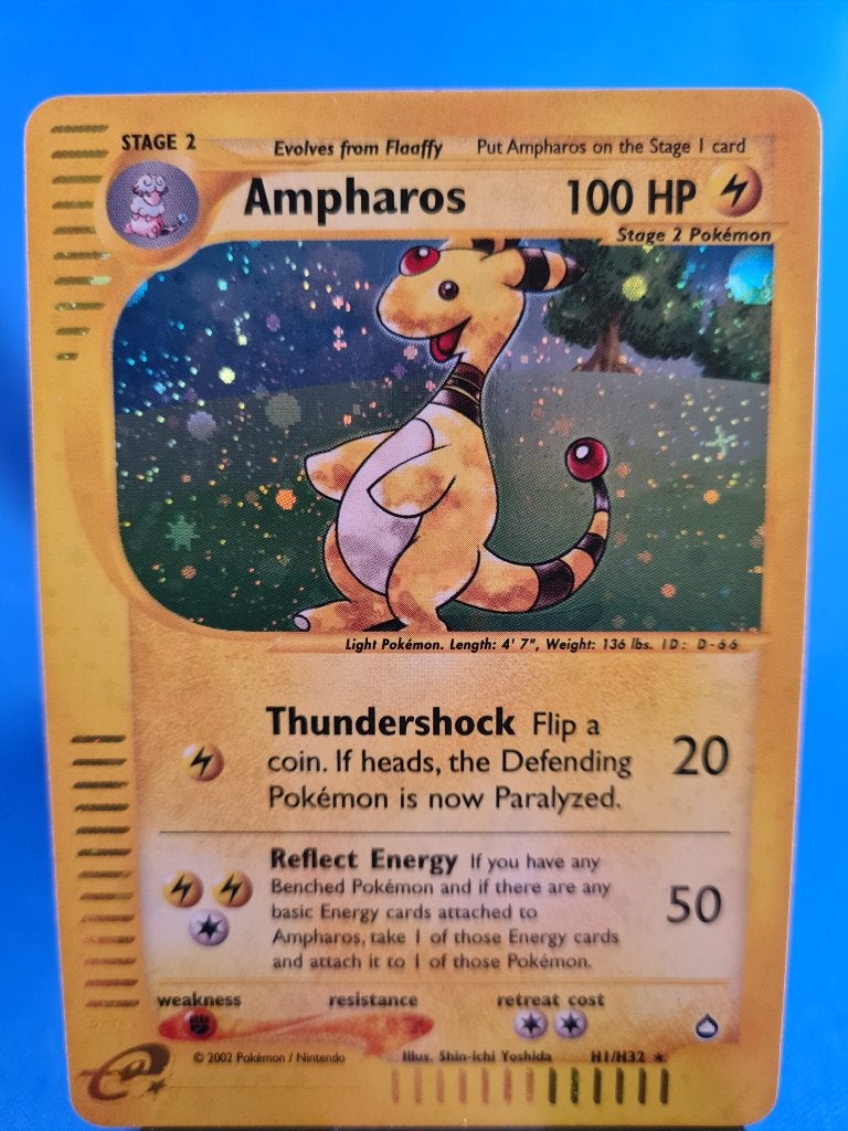 Ampharos H1/H32 - Aquapolis, Verzenden, Gebruikt