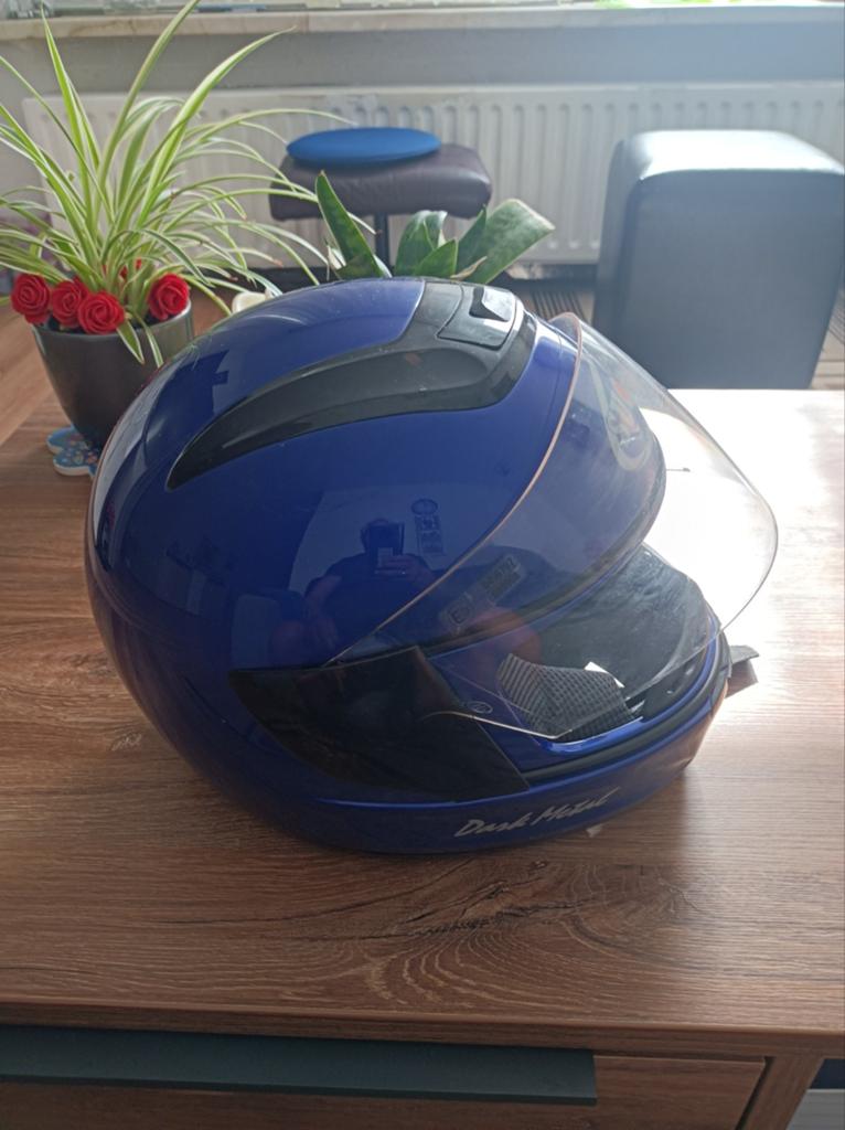Suomy Booster Dark Metal motorhelm - Maat XS (53/54), Motoren, Kleding | Motorhelmen, Overige merken, XS, Dames, Ophalen of Verzenden