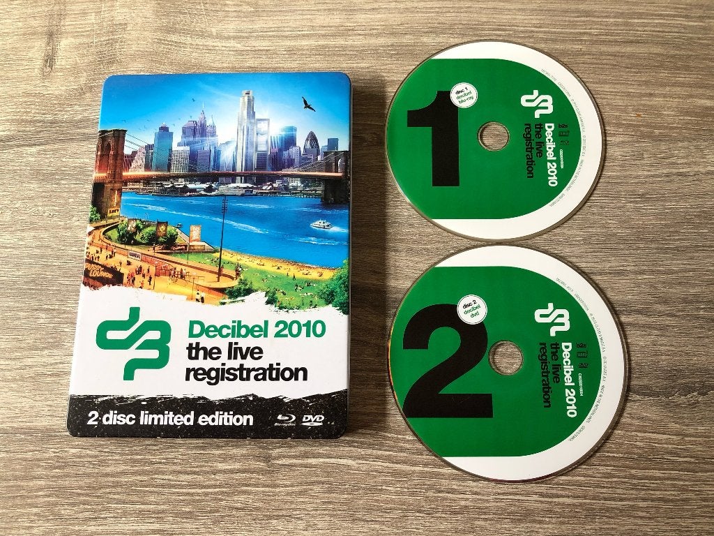 Decibel 2010 The Live Registration DVD Hardcore Thunderdome, Ophalen of Verzenden, Zo goed als nieuw, Muziekvideo's, Alle leeftijden