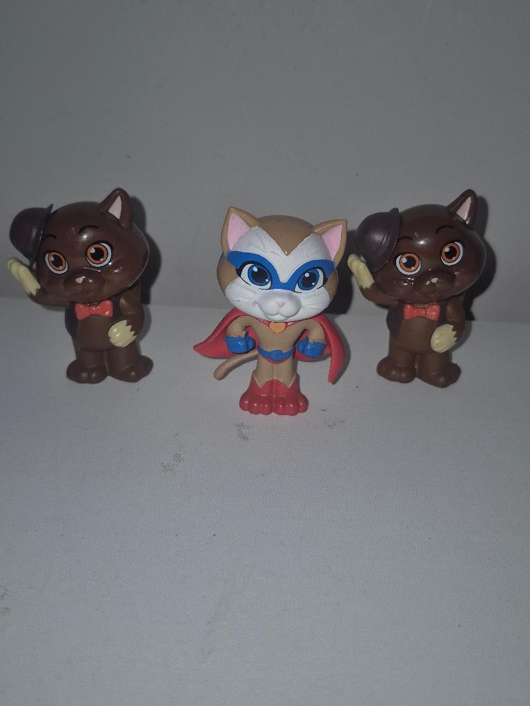 3 figuren uit 44 cats, Ophalen of Verzenden, Gebruikt