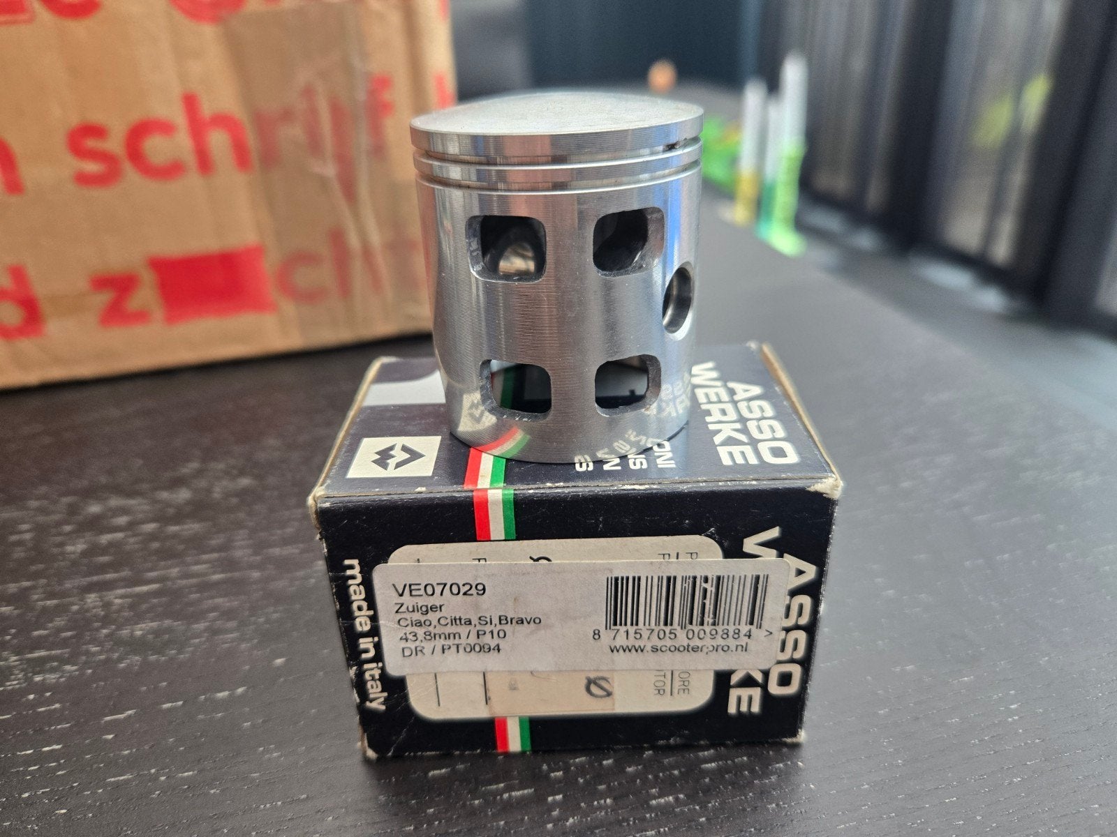 Asso Werke Zuiger DR 41.8mm/P10 voor Citta, Ciao, Si, Bravo, Ophalen of Verzenden