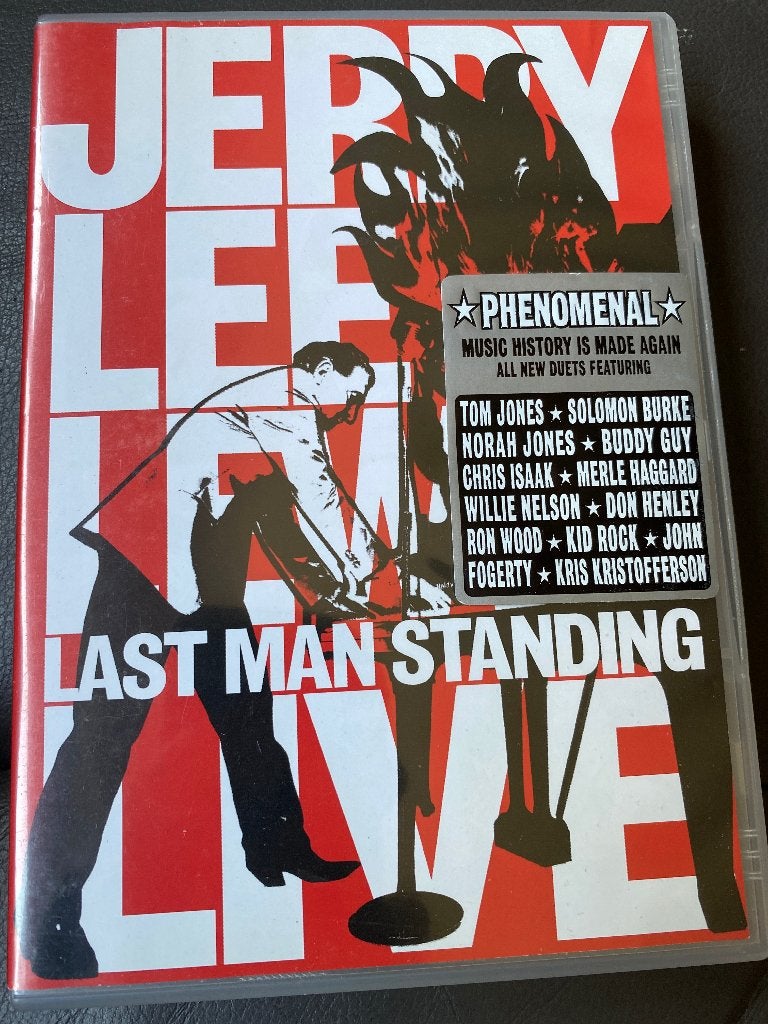 Jerry Lee Lewis - Last Man Standing Live DVD, Cd's en Dvd's, Dvd's | Muziek en Concerten, Zo goed als nieuw, Concert, Bonusmateriaal
