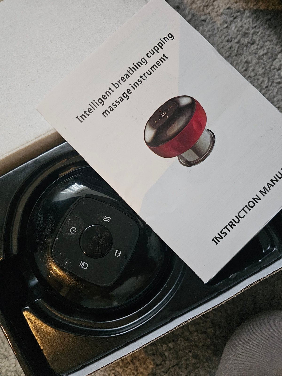 Intelligent Ademhaling Cupping Massage Instrument, Ophalen, Nieuw, Apparaat