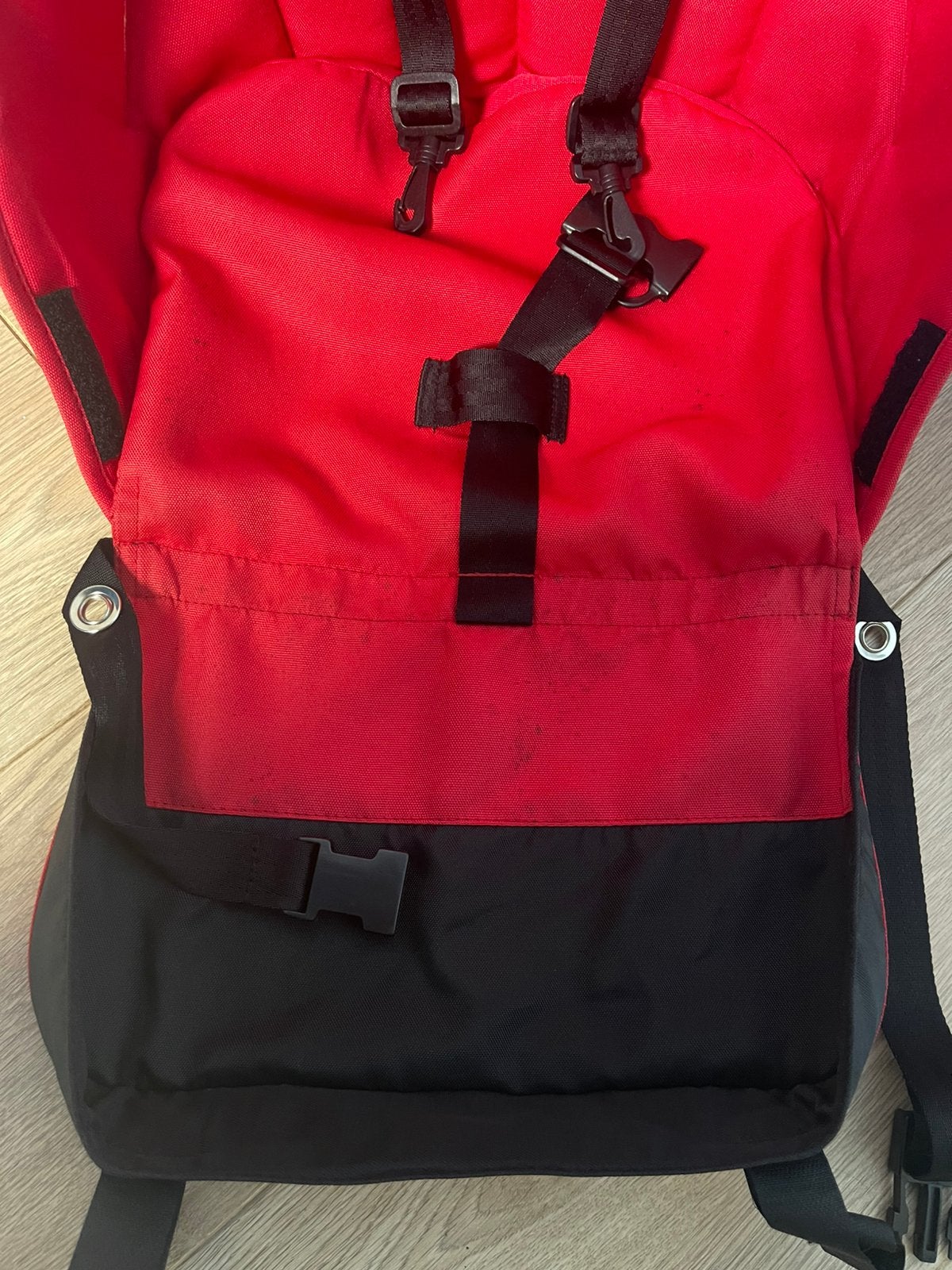 Complete bekleding set wieg/zitting bugaboo cameleon rood, Ophalen of Verzenden, Gebruikt, Kinderwagen, Bugaboo