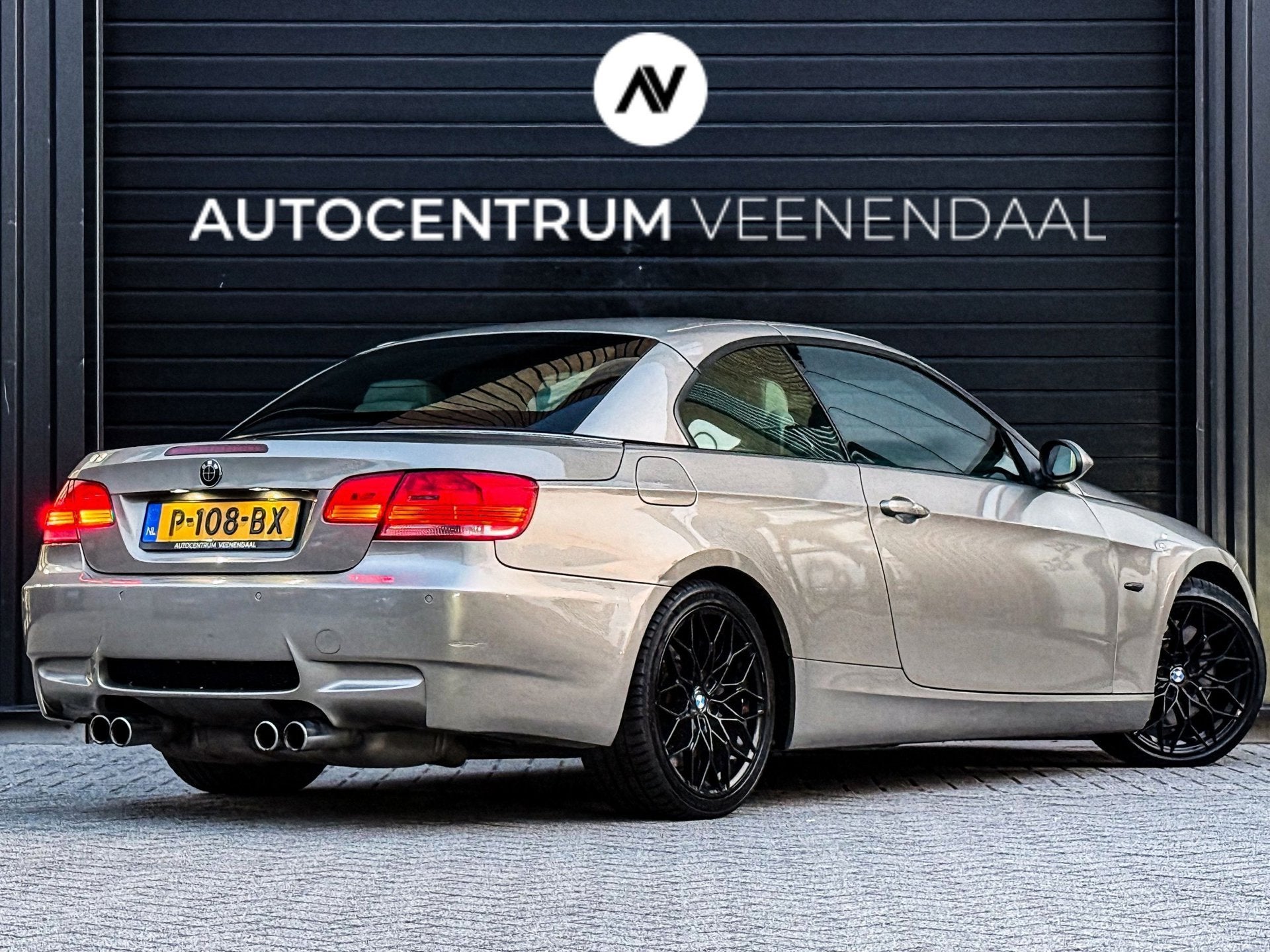BMW 3-serie Cabrio 335i M-SPORT AUT 306 PK CARPLAY/LEDER/LOG, Automaat, Achterwielaandrijving, Gebruikt, Beige