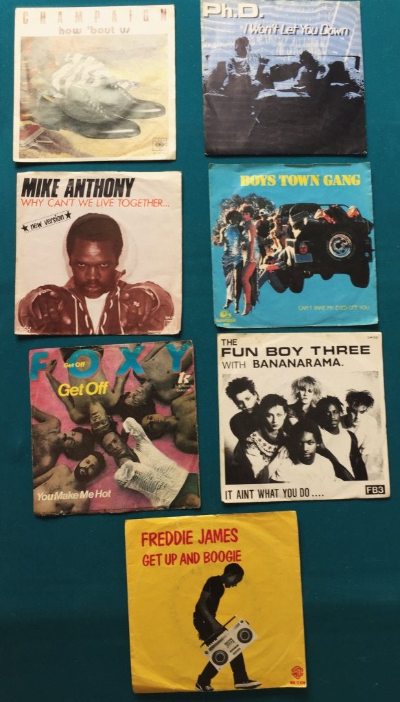 Set-Lot-Bundel singeltjes-vinyl-45rpm- 7inch, Gebruikt, 7 inch, Ophalen of Verzenden, Pop