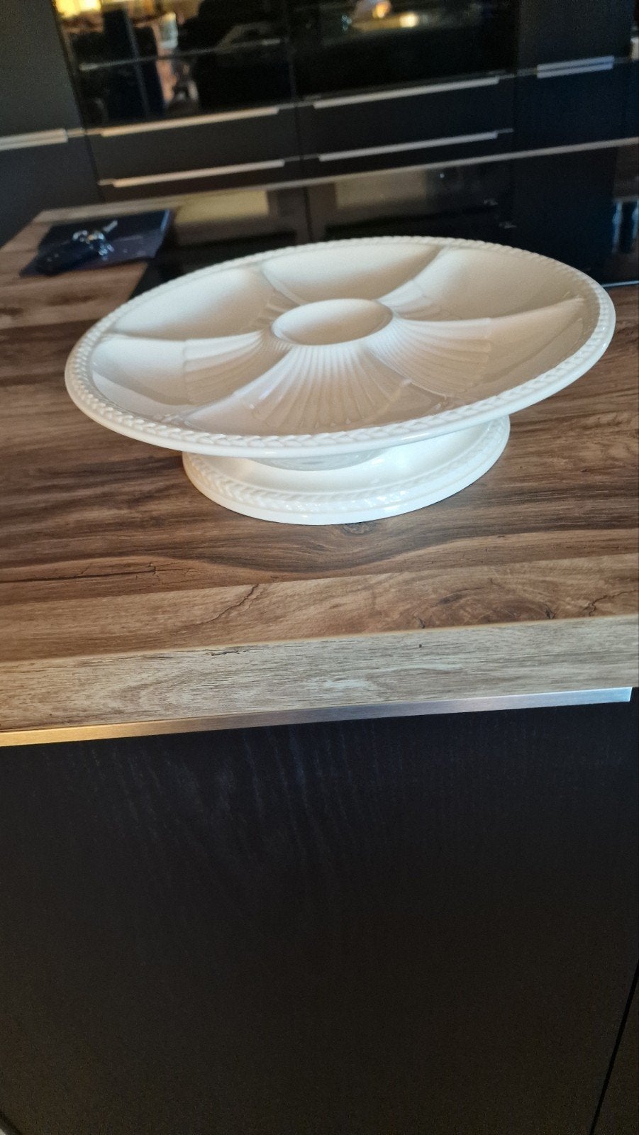 Edme oesterschaal/ partyschaal/ snackschaal/ vakjesschaal, Ophalen of Verzenden, Schaal of Schalen, Zo goed als nieuw, Wedgwood
